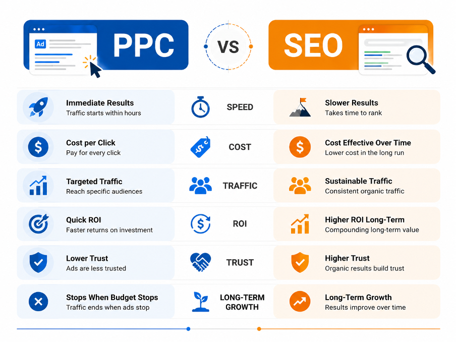 PPC VS SEO