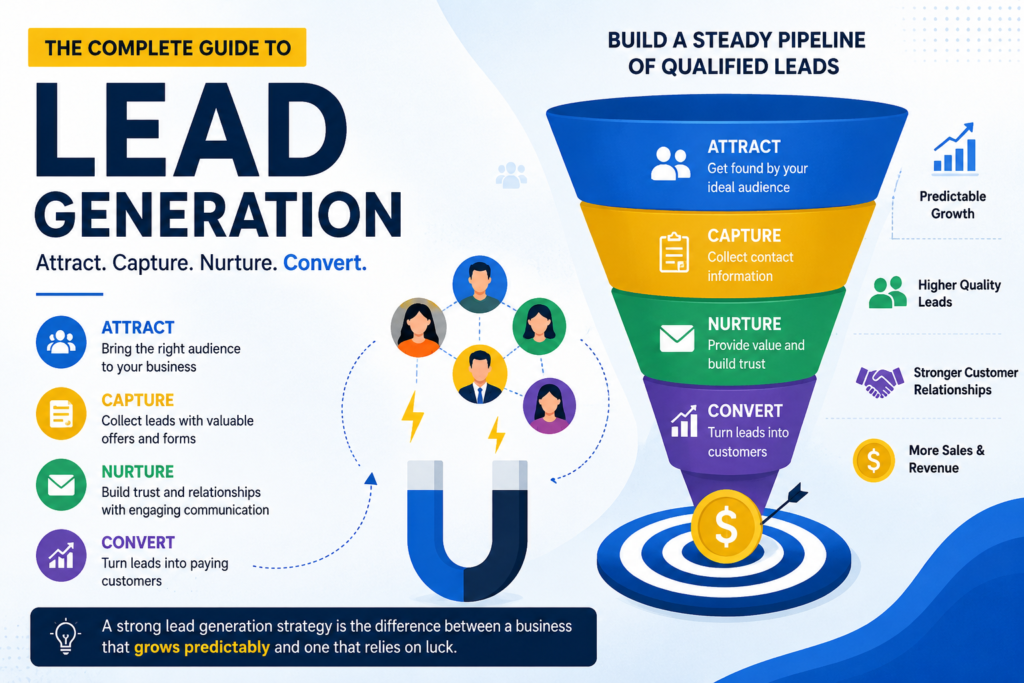 The Complete Guide to Lead Generation Strategy: How to Fill Your Pipeline and Close More Deals